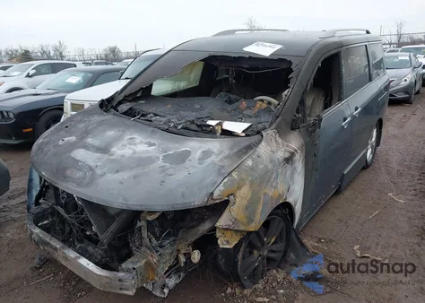 2013 Nissan Quest Sl from USA, damaged, VIN JN8AE2KP0D9067196